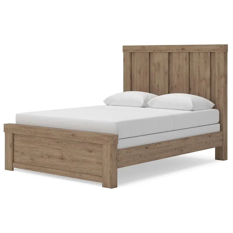 Oliandon Queen Panel Bed – Minimalist Platform Design By Ashley Signature Design 1