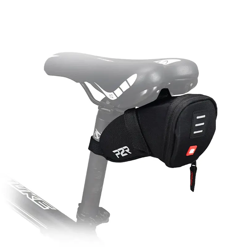 P2R Bender Saddle Seat Bag – Low-Profile Bike Mount Storage For Essentials 1
