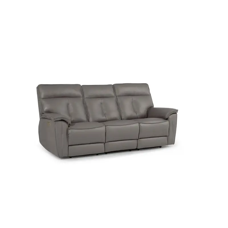 Palliser Oakley 41187-L6 Power Reclining Sofa With Enhanced Headrest And Lumbar Control – Bali Marble Finish 1