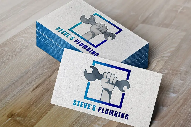 Plumbing Service Logo Design With Industrial And Trust-Based Elements 1
