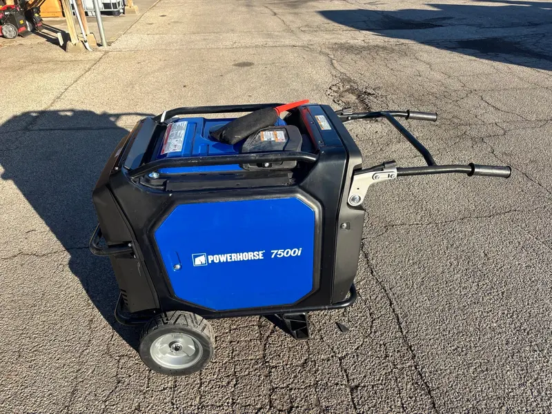 Powerhouse 7500-Watt Inverter Generator With Dual Fuel Capability 1