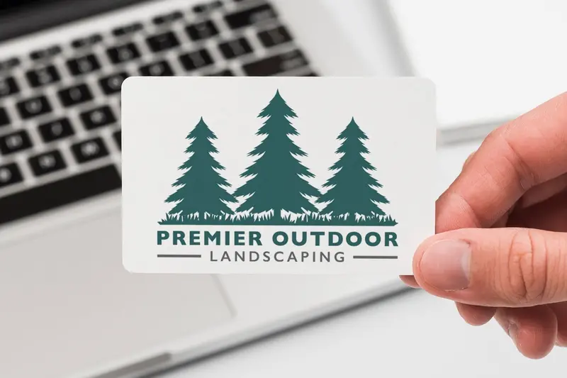 Professional Lawn Care Logo Design – Landscaping & Tree Service Brand Identity 1