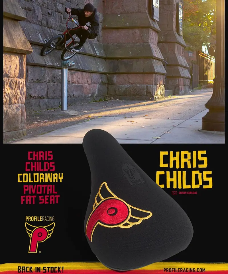 Profile Stealth Pivotal Seat – Chris Childs Signature 1