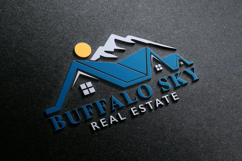 Real Estate Agent Logo | Property Broker & Home Renovation Branding 1