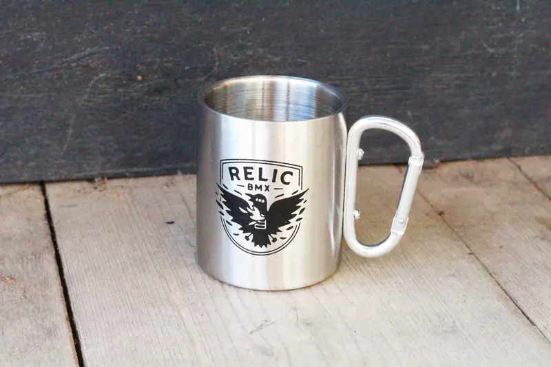 Relic Crow Carabiner Travel Mug 1