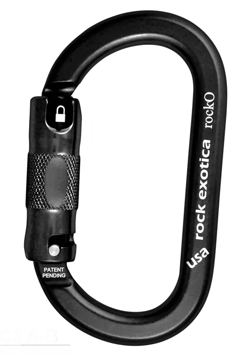 Rock’O Carabiner – Lightweight Alloy Climbing Clip 1