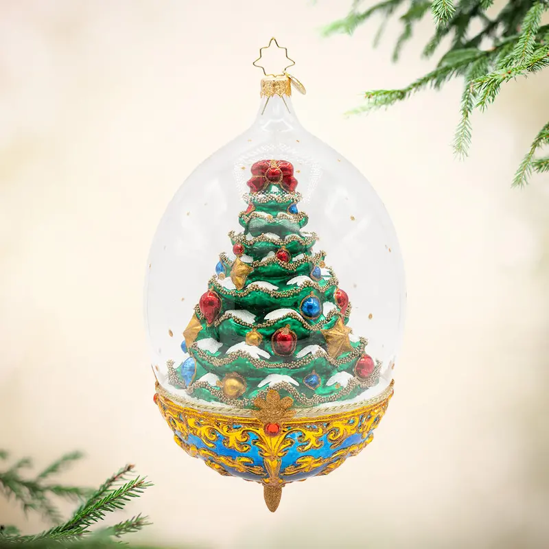 Royal Elegance Spruce Tree Ornament 1
