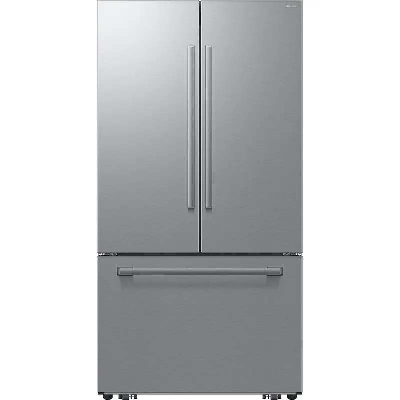 Samsung 3-Door French-Door Refrigerator – Counter-Depth Design, No Dispenser (Rf70H25Keraa) 1