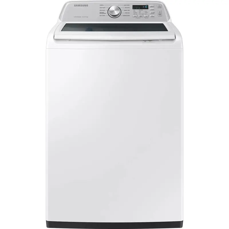 Samsung 5.3 Cu. Ft. Top-Load Washer With Smartthings Wi-Fi & Ecobubble™ – Wa46Cg3505Awa4 1