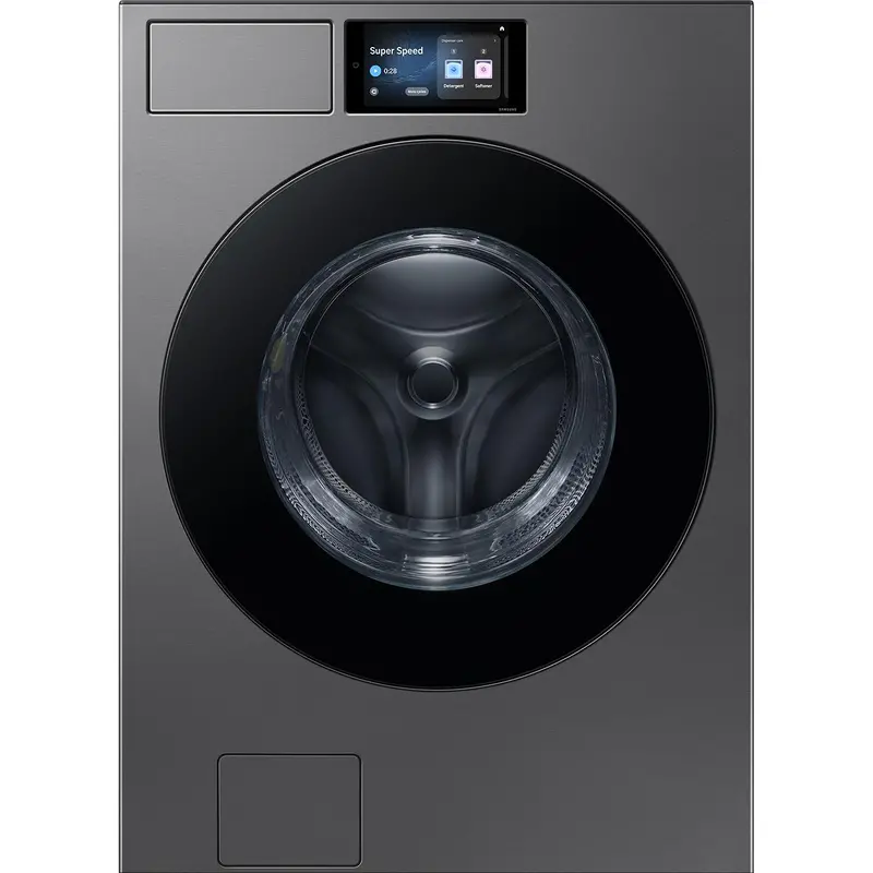 Samsung Bespoke F90 Series Ai Front-Load Washer – 6.1 Cu. Ft., Fabric Sensing Tech (Wf90F53Adsa5) 1