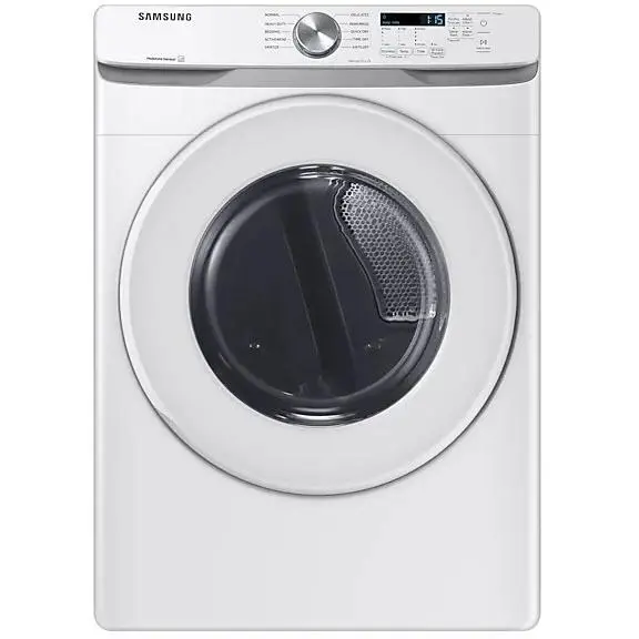 Samsung Dve45T6005W/Ac 7.5 Cu. Ft. Smart Electric Dryer With Wi-Fi And Smart Care 1