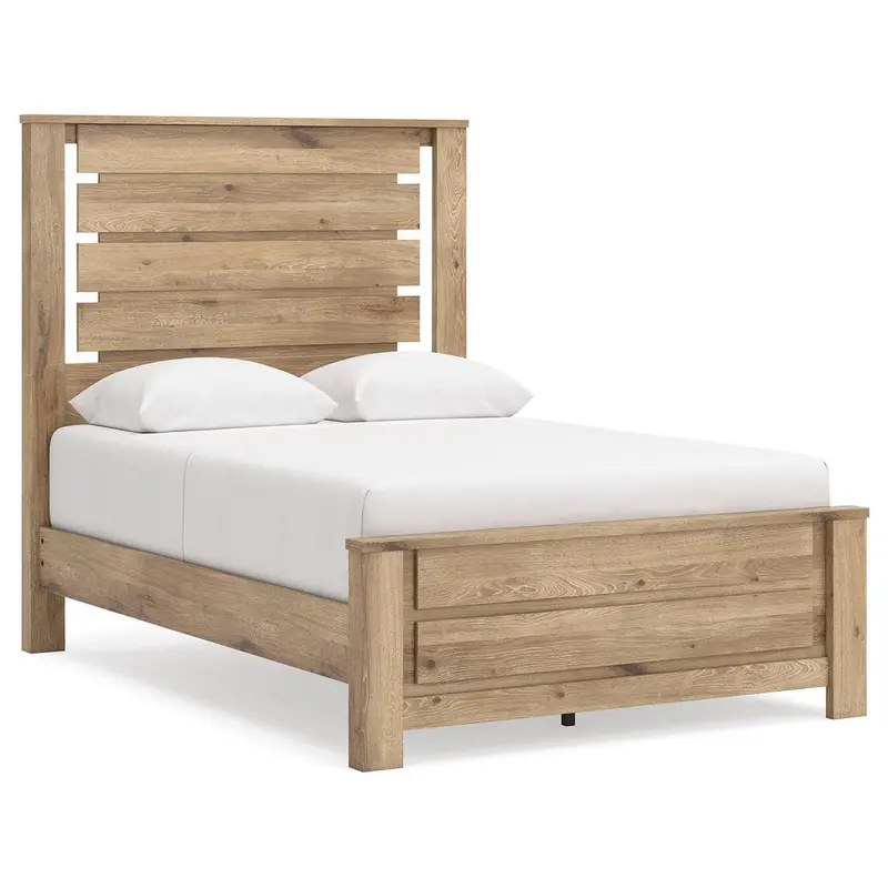 Signature Design By Ashley Brozmont Full-Panel Platform Bed – King Or Queen Size, Model B1045B10 1