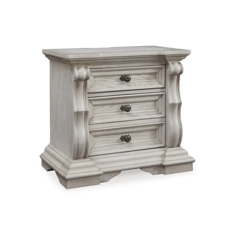 Signature Design By Ashley Bruchandi Three-Drawer Nightstand (Pcb948-93) 1