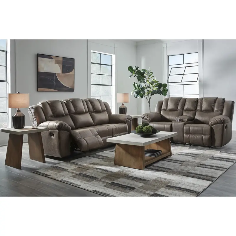 Signature Design By Ashley Lowilla 2-Piece Reclining Living Room Set (Pc64506) 1