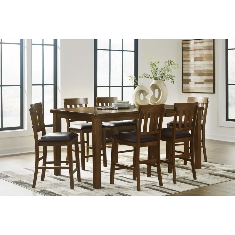 Signature Design By Ashley Ralene 7-Piece Counter-Height Dining Set (D594D5) 1