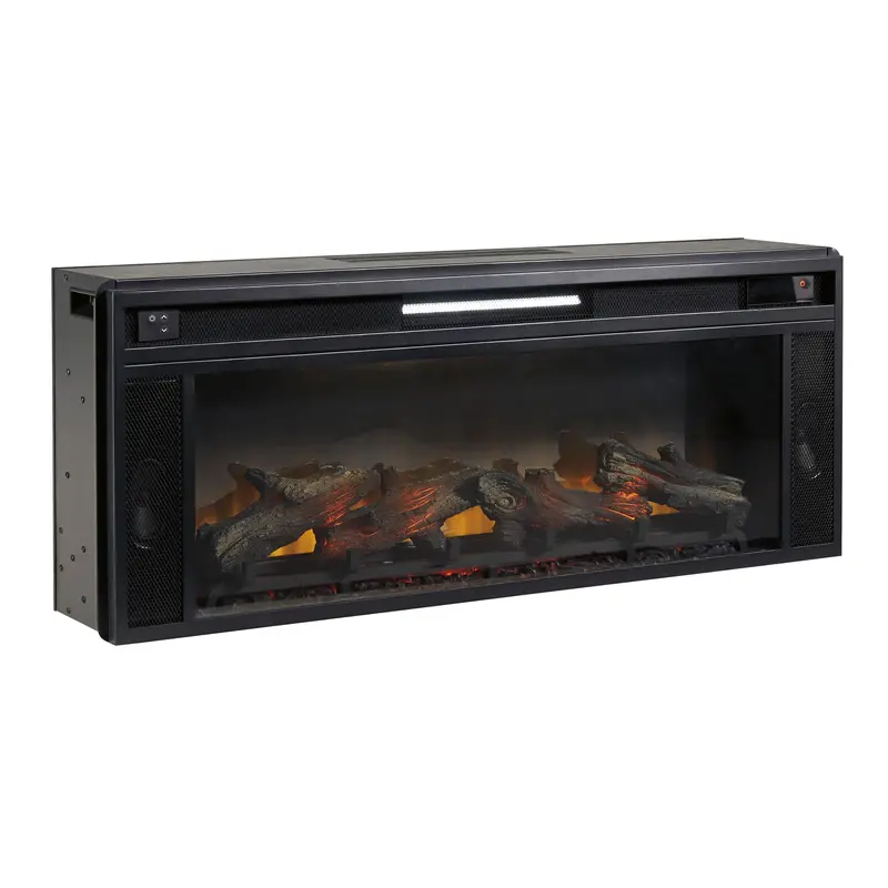 Signature Design By Ashley W100-12 Fireplace Insert – Decorative Media Console Accessory 1