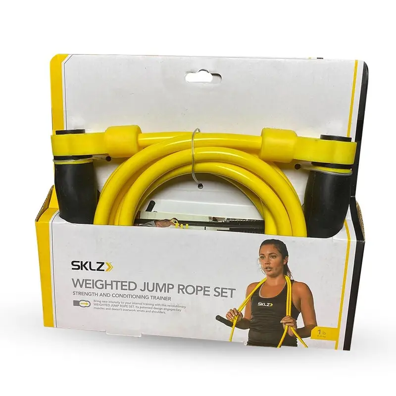 Sklz Weighted Jump Rope Set – Dual Resistance (1 Lb + 1.5 Lb) For Progression 1