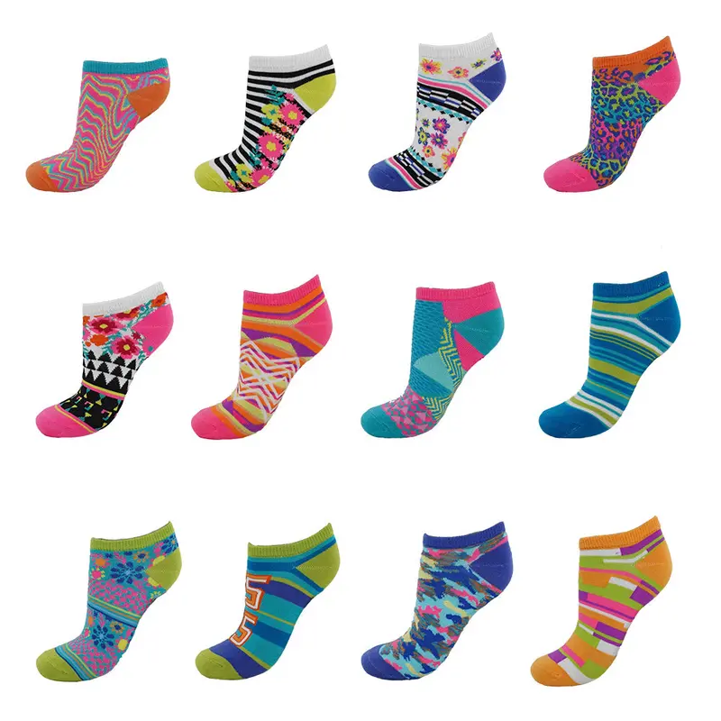 Sof Sole Women'S All-Sports No-Show Socks – 6-Pack, Mix-And-Match Styles 1