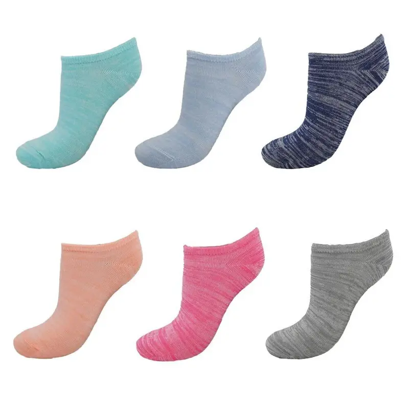 Sof Sole Women'S Lifestyle No-Show Socks – 6-Pack With Varied Colors & Patterns 1