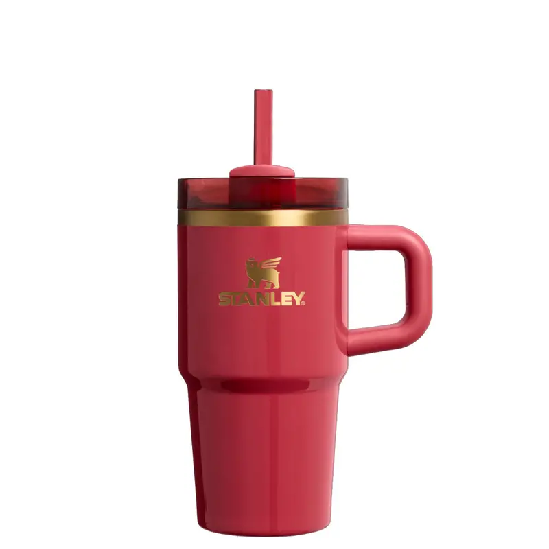 Stanley Quencher H2.0 Flowstate Tumbler (20Oz) – Festive Holiday Design 1
