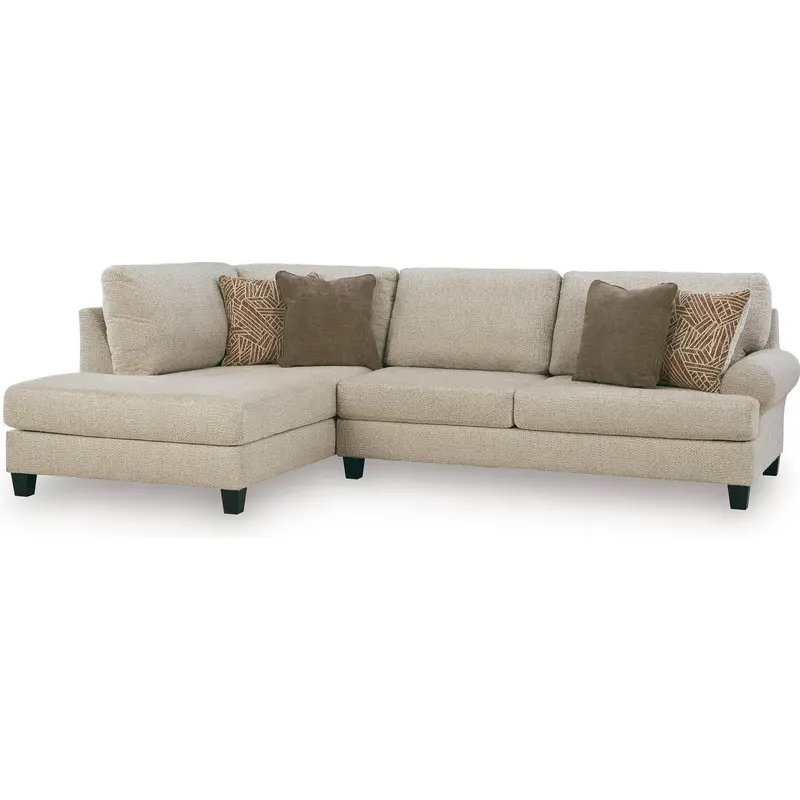 Steelwater Retreat 2-Piece Fabric Sectional By Benchcraft 1