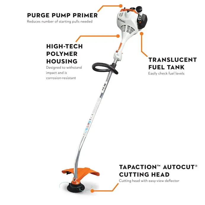 Stihl Fs 38 Lightweight Gas-Powered String Trimmer 1