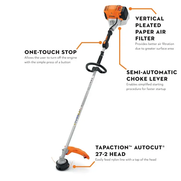 Stihl Fs 91 R Gas String Trimmer – 28.4Cc Engine 1