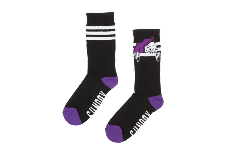 Sunday Creepy Sweeper Crew Socks 1