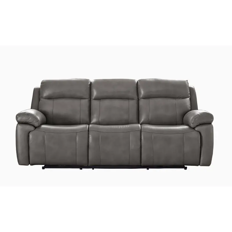 Sydney Zero Gravity Power Reclining Sofa – Chatham Grey Leather (6565) 1