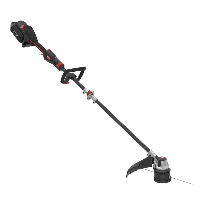 Toro 60V Max 15/17-In Telescoping Carbon Fiber String Trimmer – Includes 2.5Ah Battery (Model 51838) 1