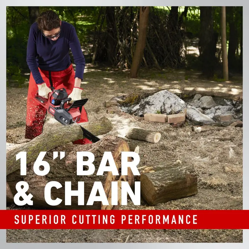 Toro 60V Max Brushless 16-Inch Chainsaw Kit – Includes 2.5Ah Battery 1