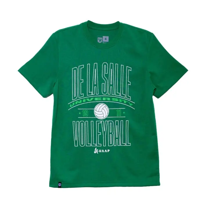 Uaap Dlsu Volleyball Fan T-Shirt – Unisex, Durable & Budget-Friendly 1