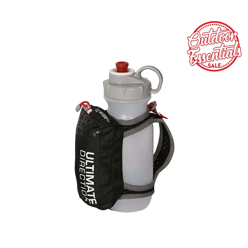 Ultimate Direction Fastdraw 20 Oz Handheld Bottle – Sleek Black Design 1