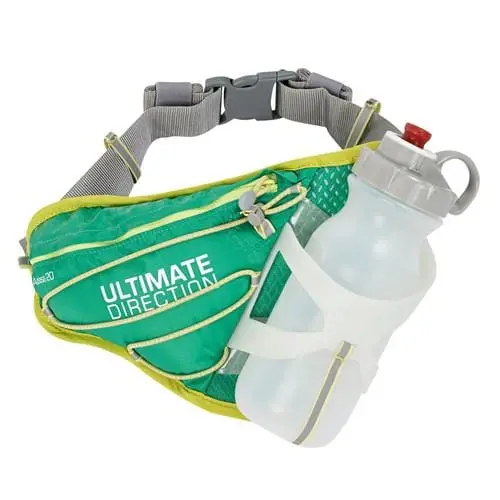 Ultimate Direction Hydration Belt Access 20 – Spring Green Lightweight Waist Pack 1