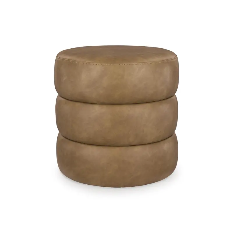 Ummi Contemporary Leather-Look Ottoman – Ashley Signature Design 1