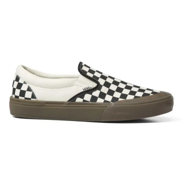 Vans Checkerboard Bmx Slip-On Shoes – Casual Ride Style 1