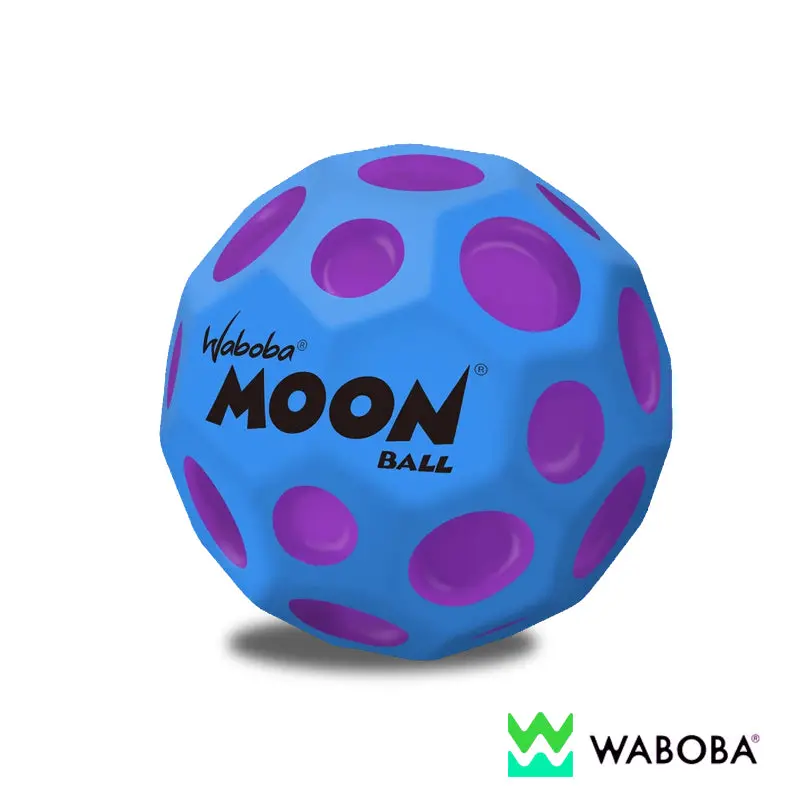 Waboba Martian Moon Bouncy Ball – Vibrant, Super-Bouncy Silicone Sphere 1