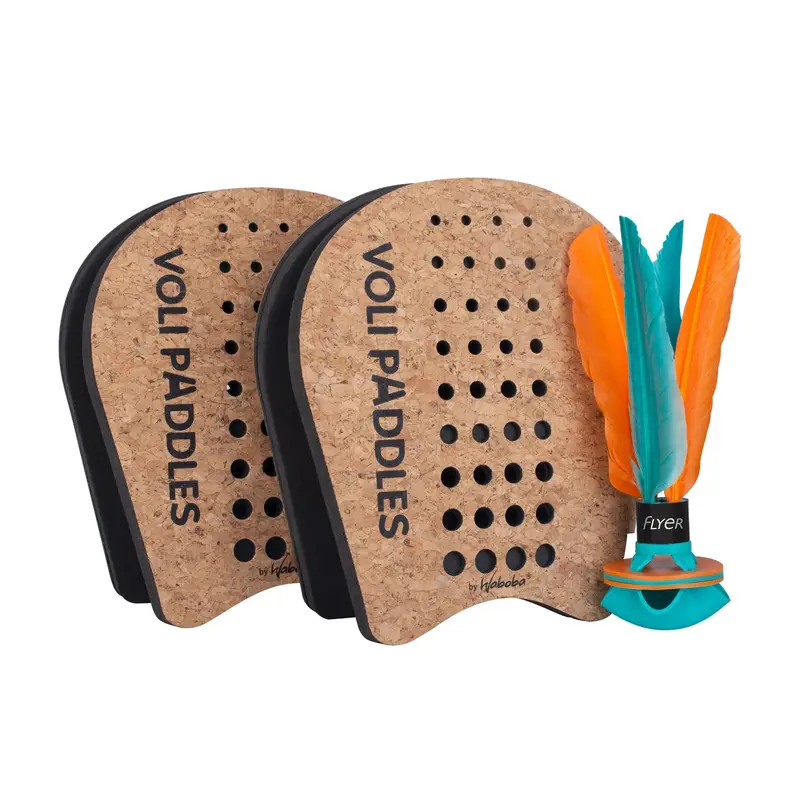 Waboba Voli Hand Paddle Set – Competitive Beach Volleyball Alternative 1