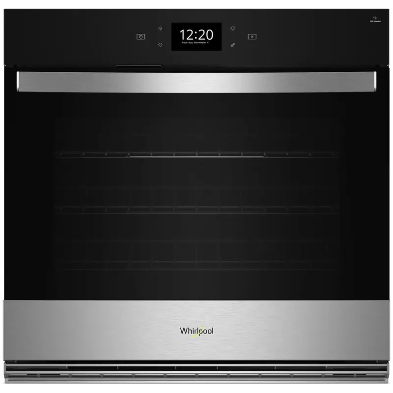 Whirlpool 30-Inch Built-In Single Wall Oven With Air Fry Technology – 5.0 Cu. Ft. Woes7030Pz 1