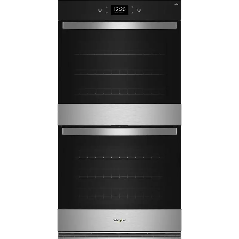 Whirlpool 30-Inch Dual-Convection Double Wall Oven With Air Fry – 10.0 Cu. Ft. Woed7030Pz 1