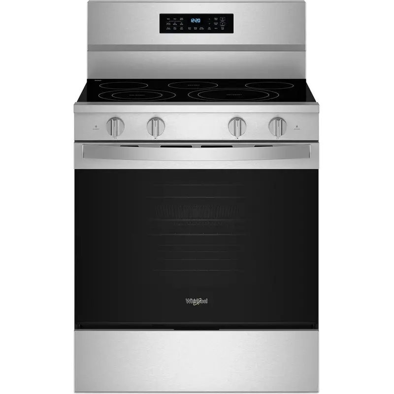 Whirlpool 30-Inch Freestanding Electric Range Featuring Air Cooking – Ywfes7030Sz 1
