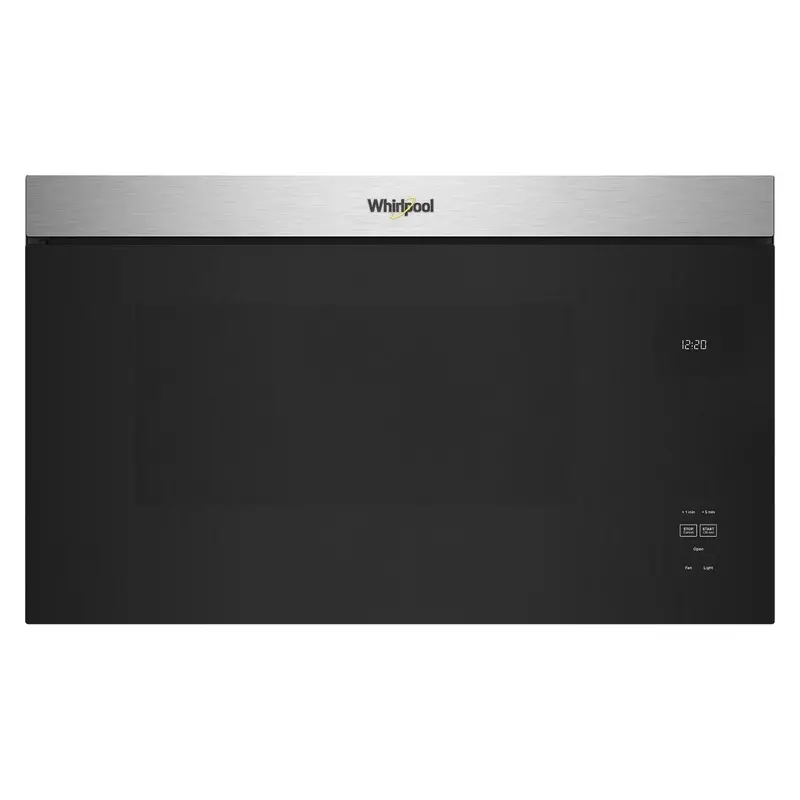 Whirlpool 30-Inch Ventless Over-The-Range Microwave – 1.1 Cu. Ft., Sleek Black Finish Ywmmf5930Pz 1