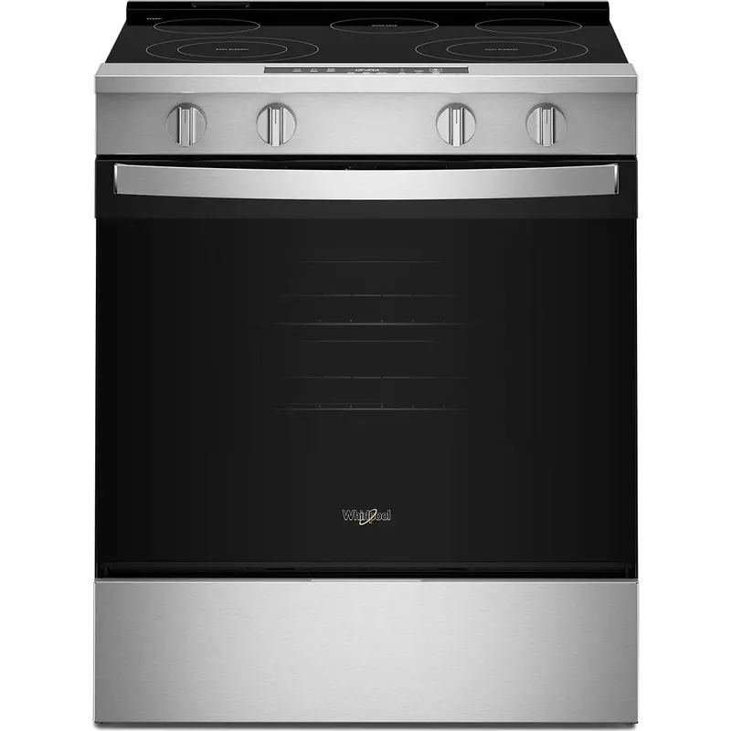 Whirlpool 30-Inch Wi-Fi-Enabled Slide-In Electric Range – Slate (Ywses3330Ts) 1