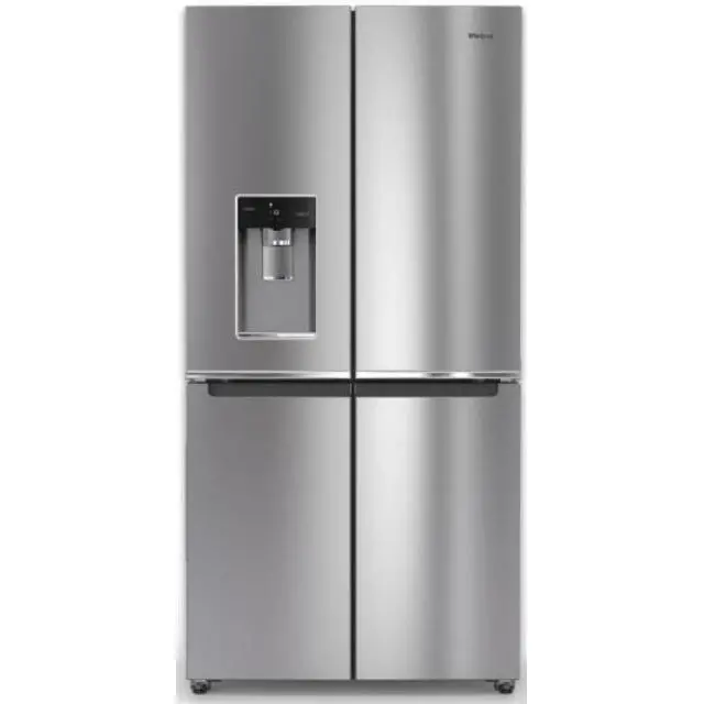 Whirlpool 36-Inch Counter-Depth 4-Door Refrigerator – 23.8 Cu. Ft., Black Stainless (Wrqc7836Rz) 1