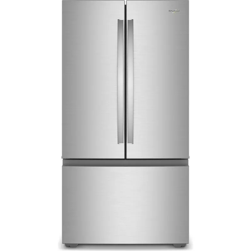 Whirlpool 36-Inch Counter-Depth French-Door 3-Door Refrigerator, 24 Cu. Ft. – Stainless Steel (Wrfc3036Rz) 1