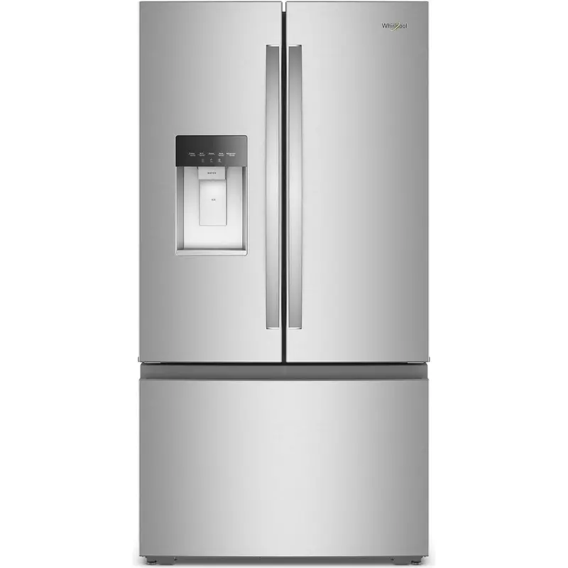 Whirlpool 36-Inch French-Door Refrigerator, 23.4 Cu. Ft. – Stainless Steel (Wrfc5036Rz) 1