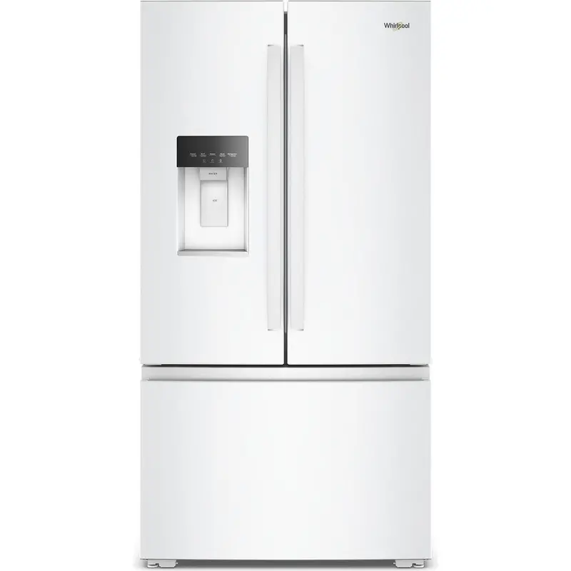 Whirlpool 36-Inch French-Door Refrigerator, 23.4 Cu. Ft. – White (Wrfc5036Rw) 1