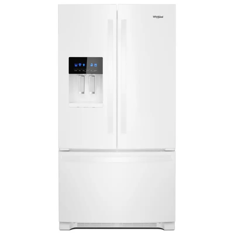 Whirlpool 36-Inch French-Door Refrigerator – 24.7 Cu. Ft. With Ice & Water Dispenser (Wrf555Sdhw) 1