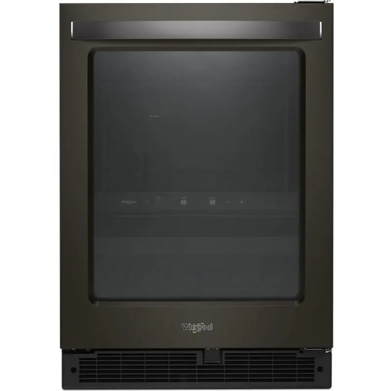 Whirlpool 5.2 Cu. Ft. Undercounter Beverage Center – Stainless Steel, 24" Wide (Model Wub50X24Hv) 1