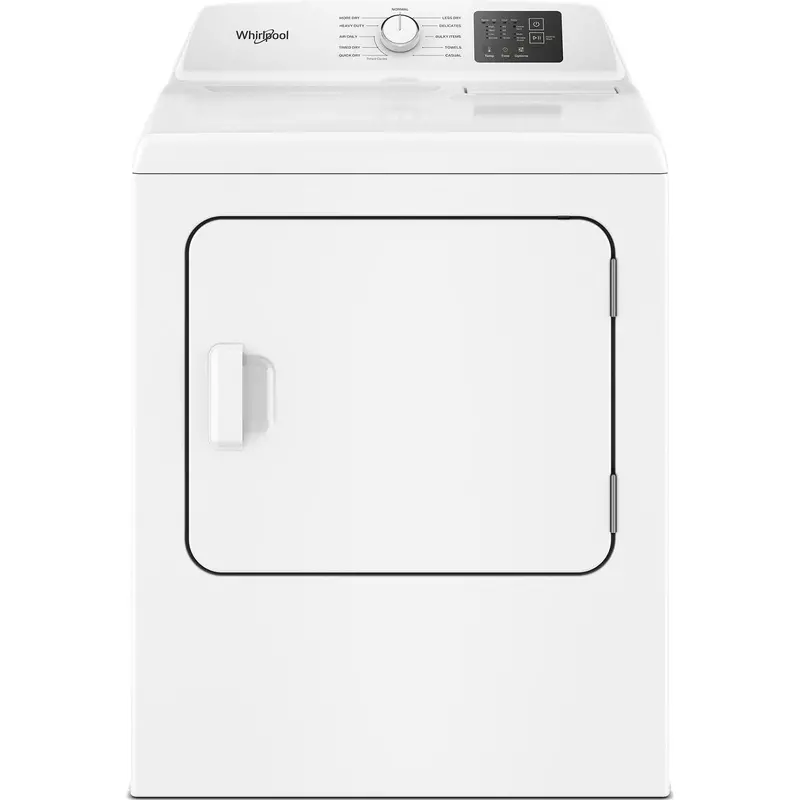 Whirlpool 7.0 Cu. Ft. Electric Dryer With Autosensing Drying – Ywed4105Sw 1